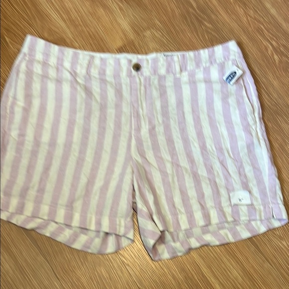 Old Navy White and lavender Shorts size 16 new. Super soft - Picture 1 of 7